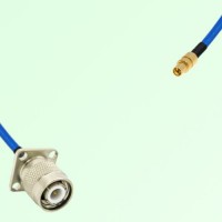Semi-Flexible Jumper SMPM / SSMP Male to TNC Male 4 Hole 17.5x17.5mm Semi-Flexible Jumper SMPM / SSMP Male to TNC Male 4 Hole 17.5x17.5mm