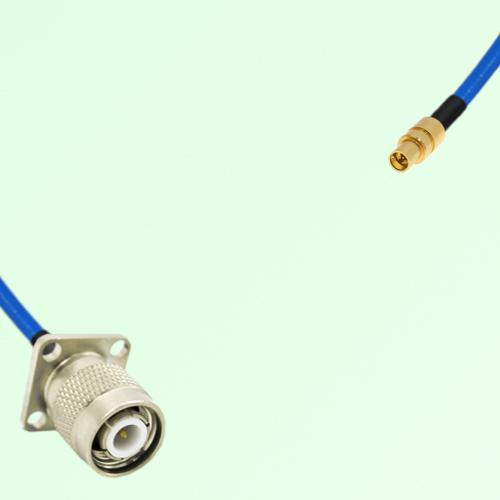 Semi-Flexible Jumper SMPM / SSMP Male to TNC Male 4 Hole 17.5x17.5mm Semi-Flexible Jumper SMPM / SSMP Male to TNC Male 4 Hole 17.5x17.5mm