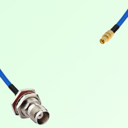 Semi-Flexible Jumper SMPM / SSMP Male to TNC Bulkhead Female with O-Ring Semi-Flexible Jumper SMPM / SSMP Male to TNC Bulkhead Female with O-Ring