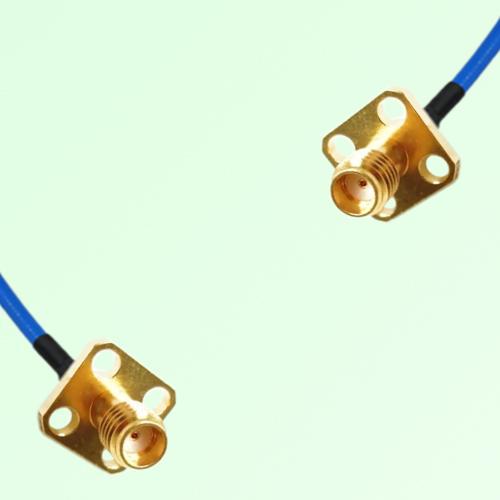 Semi-Flexible Jumper SSMA Female 4 Hole 12.7mm to SSMA Female 4 Hole 12.7mm Semi-Flexible Jumper SSMA Female 4 Hole 12.7mm to SSMA Female 4 Hole 12.7mm