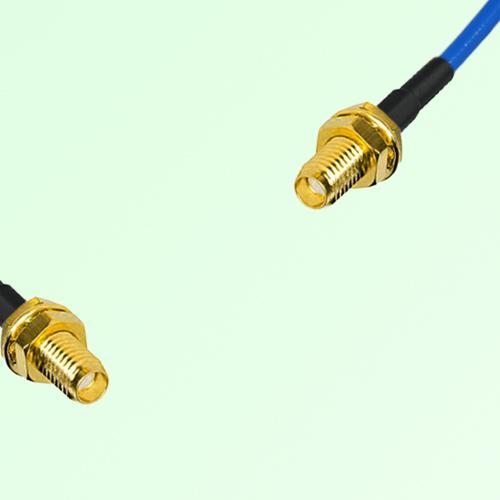 Semi-Flexible Jumper SSMA Bulkhead Female to SSMA Bulkhead Female Semi-Flexible Jumper SSMA Bulkhead Female to SSMA Bulkhead Female