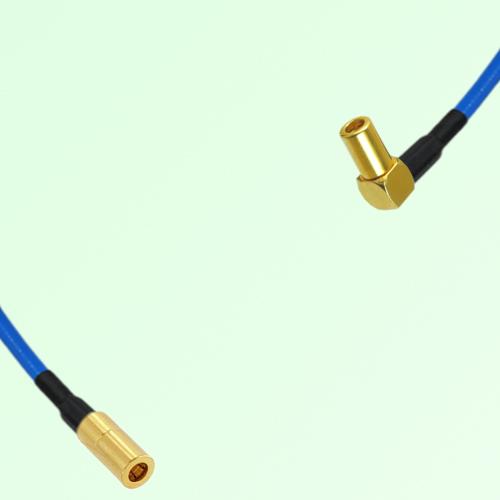 Semi-Flexible Jumper SSMB Female Right Angle to SSMB Female