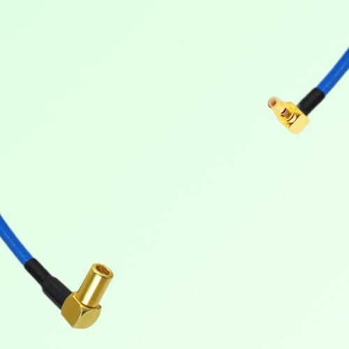 Semi-Flexible Jumper SSMC Male Right Angle to SSMB Female Right Angle