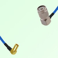 Semi-Flexible Jumper TNC Male Right Angle to SSMB Female Right Angle