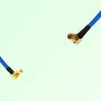 Semi-Flexible Jumper SSMC Female Right Angle to SSMC Male Right Angle Semi-Flexible Jumper SSMC Female Right Angle to SSMC Male Right Angle