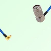 Semi-Flexible Jumper TNC Male Right Angle to SSMC Male Right Angle Semi-Flexible Jumper TNC Male Right Angle to SSMC Male Right Angle