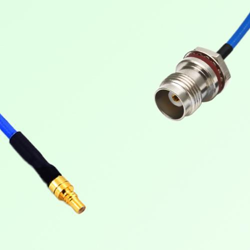 Semi-Flexible Jumper TNC Front Mount Bulkhead Female with O-Ring to SSMC Male Semi-Flexible Jumper TNC Front Mount Bulkhead Female with O-Ring to SSMC Male