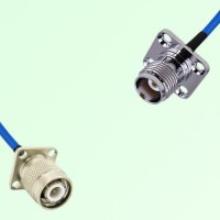 Semi-Flexible Jumper TNC Female 4 Hole 17.5mm to TNC Male 4 Hole 17.5mm Semi-Flexible Jumper TNC Female 4 Hole 17.5mm to TNC Male 4 Hole 17.5mm