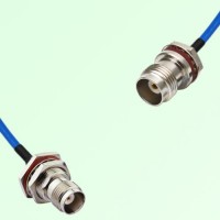 Semi-Flexible TNC Front Mount O-Ring Bulkhead Female - TNC Bulkhead Female Semi-Flexible TNC Front Mount O-Ring Bulkhead Female - TNC Bulkhead Female