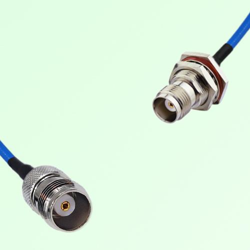 Semi-Flexible Jumper TNC Bulkhead Female with O-Ring to TNC Female Semi-Flexible Jumper TNC Bulkhead Female with O-Ring to TNC Female