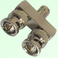 75ohm Y Type BNC Female Jack to Two BNC Male Plug Adapter 75ohm Y Type BNC Female Jack to Two BNC Male Plug Adapter