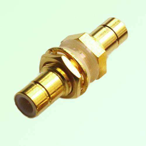 75ohm Bulkhead SMB Male Plug to SMB Male Plug Adapter 75ohm Bulkhead SMB Male Plug to SMB Male Plug Adapter