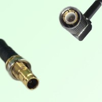 75ohm 1.0/2.3 DIN Female to 1.6/5.6 DIN Male R/A Coax Cable Assembly