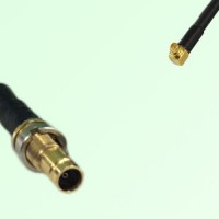 75ohm 1.0/2.3 DIN Female to MMCX Male Right Angle Coax Cable Assembly