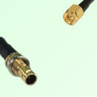 75ohm 1.0/2.3 DIN Female to SMA Male Coax Cable Assembly