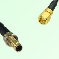 75ohm 1.0/2.3 DIN Female to SMC Female Coax Cable Assembly