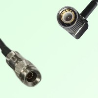 75ohm 1.0/2.3 DIN Male to 1.6/5.6 DIN Male R/A Coax Cable Assembly