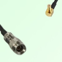 75ohm 1.0/2.3 DIN Male to SMB Male Right Angle Coax Cable Assembly