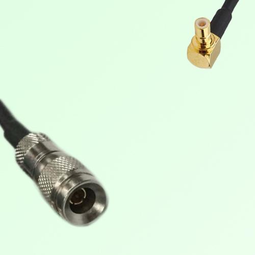75ohm 1.0/2.3 DIN Male to SMB Male Right Angle Coax Cable Assembly 75ohm 1.0/2.3 DIN Male to SMB Male Right Angle Coax Cable Assembly