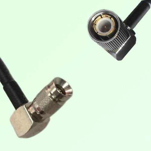 75ohm 1.0/2.3 DIN Male R/A to 1.6/5.6 DIN Male R/A Coax Cable Assembly