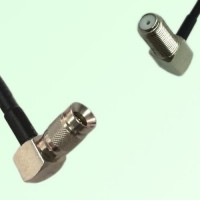 75ohm 1.0/2.3 DIN Male R/A to F Bulkhead Female R/A Cable Assembly