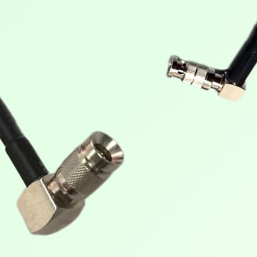 75ohm 1.0/2.3 DIN Male R/A to HD-BNC Male R/A Coax Cable Assembly 75ohm 1.0/2.3 DIN Male R/A to HD-BNC Male R/A Coax Cable Assembly