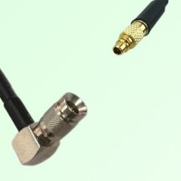 75ohm 1.0/2.3 DIN Male Right Angle to MMCX Male Coax Cable Assembly