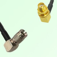 75ohm 1.0/2.3 DIN Male R/A to SMA Bulkhead Female R/A Cable Assembly