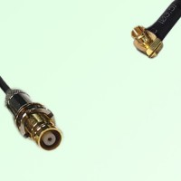 75ohm 1.6/5.6 DIN Female to MCX Male Right Angle Coax Cable Assembly 75ohm 1.6/5.6 DIN Female to MCX Male Right Angle Coax Cable Assembly