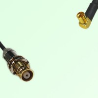 75ohm 1.6/5.6 DIN Female to MMCX Female R/A Coax Cable Assembly
