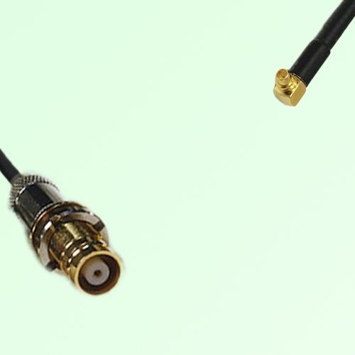 75ohm 1.6/5.6 DIN Female to MMCX Male Right Angle Coax Cable Assembly 75ohm 1.6/5.6 DIN Female to MMCX Male Right Angle Coax Cable Assembly