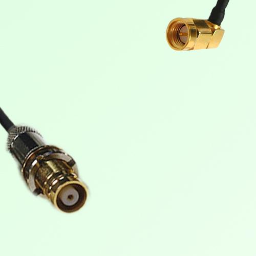 75ohm 1.6/5.6 DIN Female to SMA Male Right Angle Coax Cable Assembly 75ohm 1.6/5.6 DIN Female to SMA Male Right Angle Coax Cable Assembly