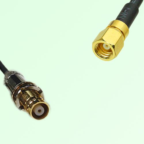 75ohm 1.6/5.6 DIN Female to SMC Female Coax Cable Assembly 75ohm 1.6/5.6 DIN Female to SMC Female Coax Cable Assembly