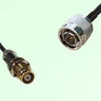 75ohm 1.6/5.6 DIN Female to TNC Male Coax Cable Assembly