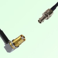 75ohm 1.6/5.6 DIN Female R/A to HD-BNC Bulkhead Female Cable Assembly