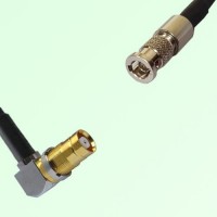 75ohm 1.6/5.6 DIN Female R/A to HD-BNC Male Coax Cable Assembly