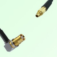 75ohm 1.6/5.6 DIN Female Right Angle to MMCX Male Coax Cable Assembly
