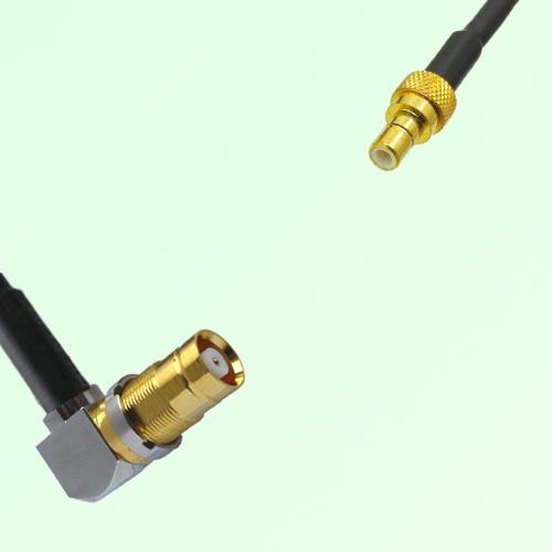 75ohm 1.6/5.6 DIN Female Right Angle to SMB Male Coax Cable Assembly 75ohm 1.6/5.6 DIN Female Right Angle to SMB Male Coax Cable Assembly