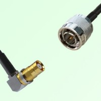 75ohm 1.6/5.6 DIN Female Right Angle to TNC Male Coax Cable Assembly
