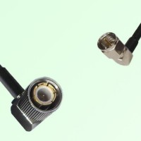 75ohm 1.6/5.6 DIN Male R/A to F Male R/A Coax Cable Assembly