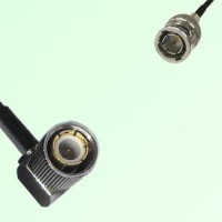 75ohm 1.6/5.6 DIN Male R/A to Mini BNC Male Coax Cable Assembly