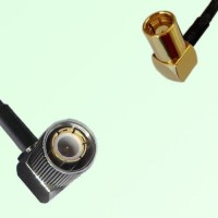 75ohm 1.6/5.6 DIN Male R/A to SMB Female R/A Coax Cable Assembly