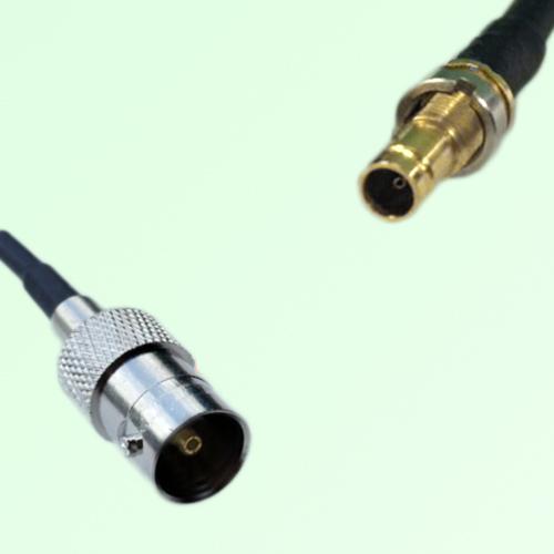 75ohm BNC Female to 1.0/2.3 DIN Female Coax Cable Assembly