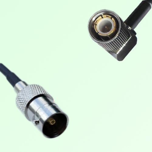 75ohm BNC Female to 1.6/5.6 DIN Male Right Angle Coax Cable Assembly