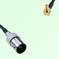 75ohm BNC Female to SMB Male Right Angle Coax Cable Assembly