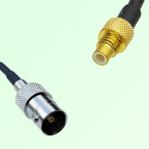 75ohm BNC Female to SMC Male Coax Cable Assembly