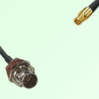 75ohm BNC Bulkhead Female to MCX Male Coax Cable Assembly