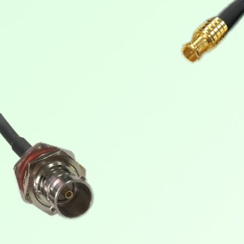 75ohm BNC Bulkhead Female to MCX Male Coax Cable Assembly 75ohm BNC Bulkhead Female to MCX Male Coax Cable Assembly