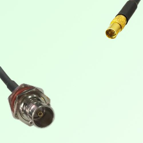 75ohm BNC Bulkhead Female to MMCX Female Coax Cable Assembly 75ohm BNC Bulkhead Female to MMCX Female Coax Cable Assembly