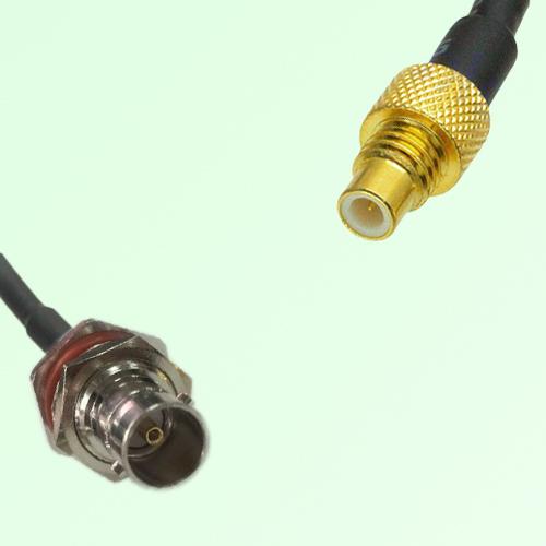 75ohm BNC Bulkhead Female to SMC Male Coax Cable Assembly 75ohm BNC Bulkhead Female to SMC Male Coax Cable Assembly